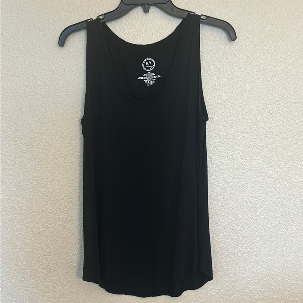 Maurices Black Sleeveless Tank Top